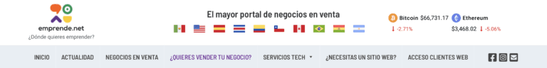 ¡Vende tu negocio en Emprende.net!