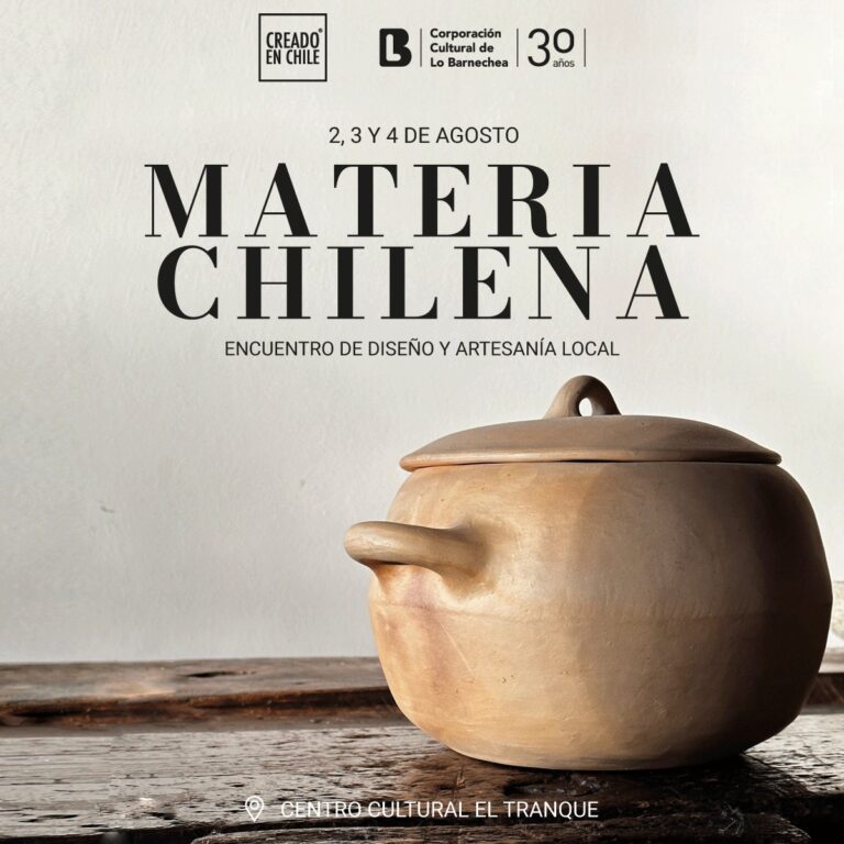 Materia Chilena: Artesanías y diseño unidos en Lo Barnechea