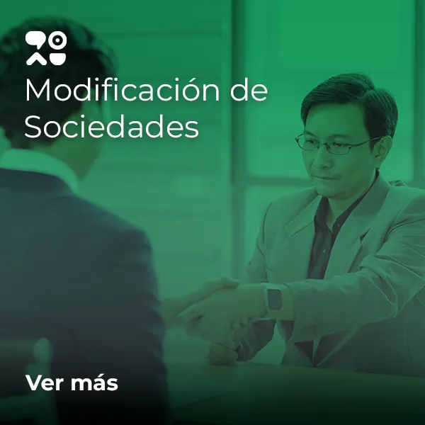 Modificación de Sociedades Modificación de Sociedades