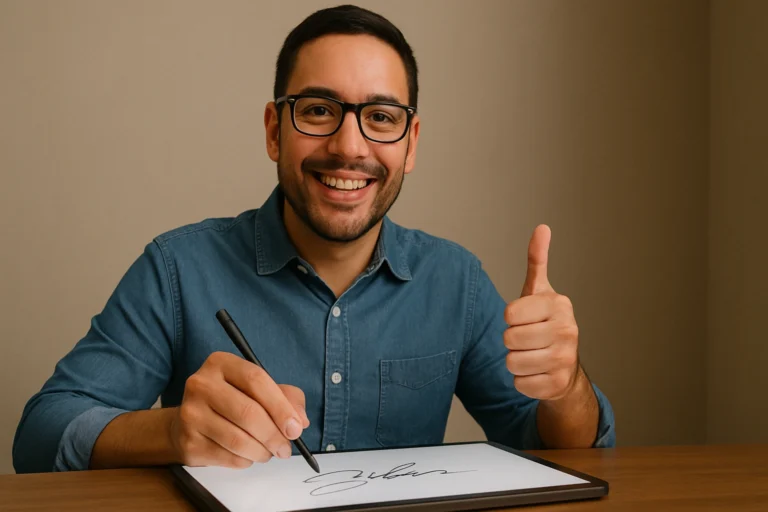 Firma contratos, boletas y facturas al instante (y en línea) con tu certificado digital